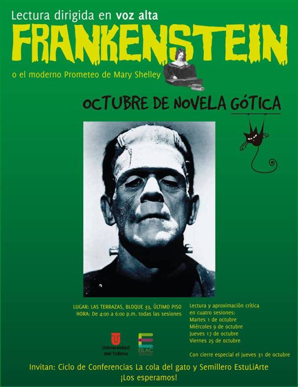 afiche novela gótica